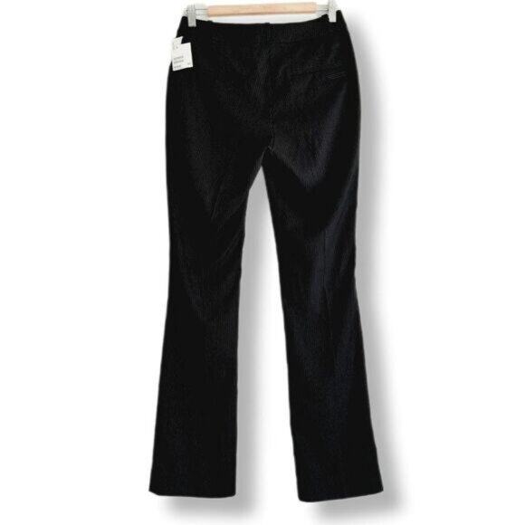 H&M Straight Dress Pants B&W Pin Stripe Sz 6 - Picture 3 of 10